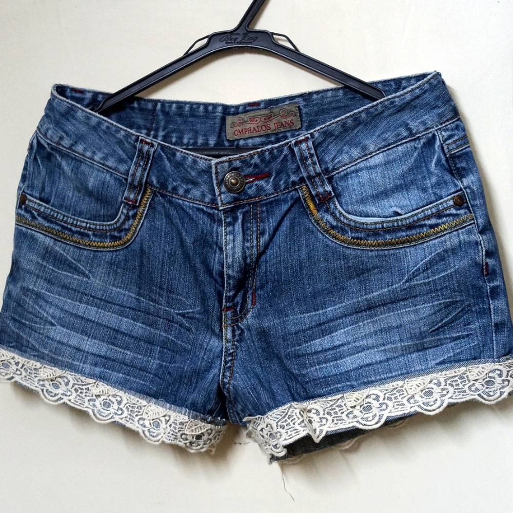 COPY - Denim Shorts - Picture 1 of 8